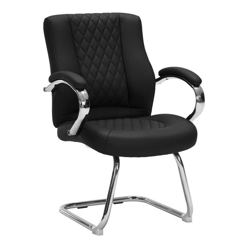 Karrige vizitori Thiodore pakoworld PU e zezë 67x49.5x100cm