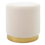 Stol Dash pakoworld boucle krem-i artë D35x35cm