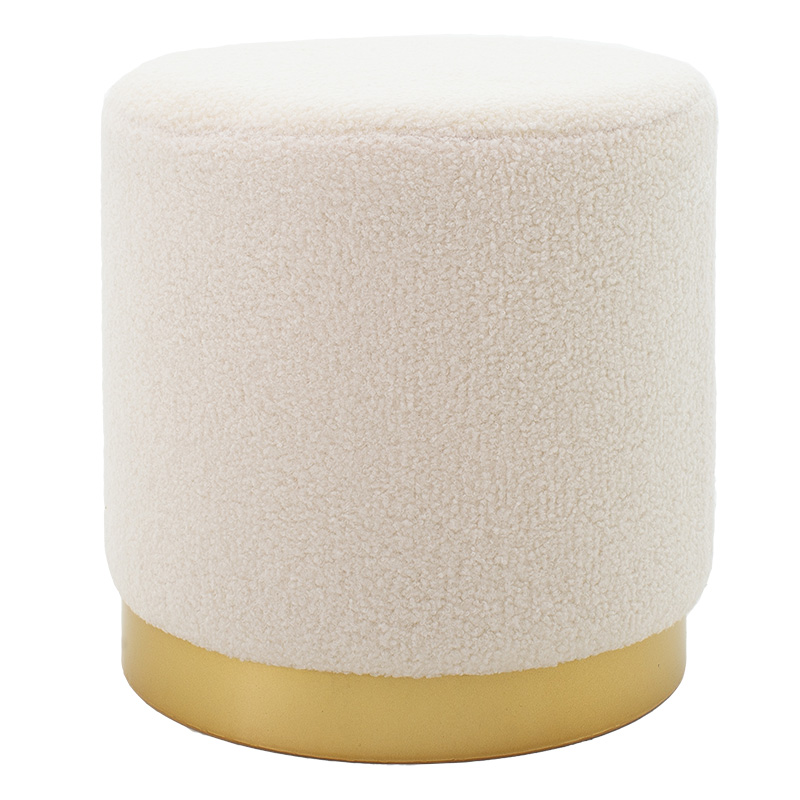 Stol Dash pakoworld boucle krem-i artë D35x35cm