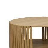 Tavolinë kafeje Heavenly pakoworld MDF natyrale D83x38cm