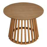Tavolinë kafeje Domonic pakoworld natyrale D60x45cm