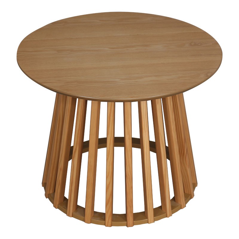 Tavolinë kafeje Domonic pakoworld natyrale D60x45cm