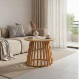 Tavolinë kafeje Domonic pakoworld natyrale D60x45cm