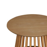 Tavolinë kafeje Domonic pakoworld natyrale D60x45cm