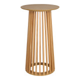 Tavolinë bari Domonic pakoworld MDF natyrale D60x105cm