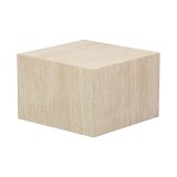Set tavolinash kafeje 2 copë Coffina pakoworld mdf me pamje travertini