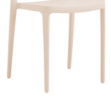 Karrige Amvroan pakoworld me mbrojtje UV pp kapuçino 51x49x79.5cm