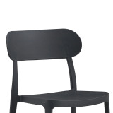 Karrige Amvroan pakoworld me mbrojtje UV pp antracit 51x49x79.5cm