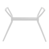 Tavolinë bash Herno pakoworld pp e bardhë 106x61x73cm