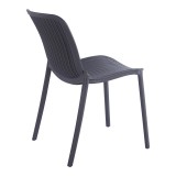 Karrige e palosshme Teragi pakoworld pp me mbrojtje UV antracit 58x43.5x82cm