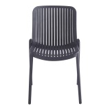 Karrige e palosshme Teragi pakoworld pp me mbrojtje UV antracit 58x43.5x82cm