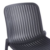 Karrige e palosshme Teragi pakoworld pp me mbrojtje UV antracit 58x43.5x82cm