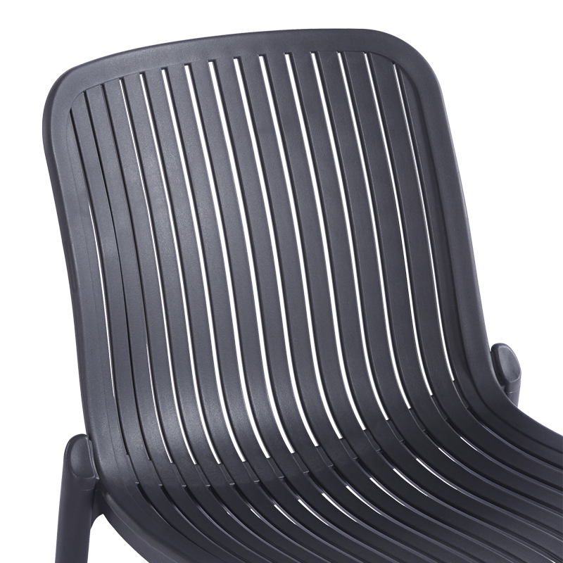 Karrige e palosshme Teragi pakoworld pp me mbrojtje UV antracit 58x43.5x82cm