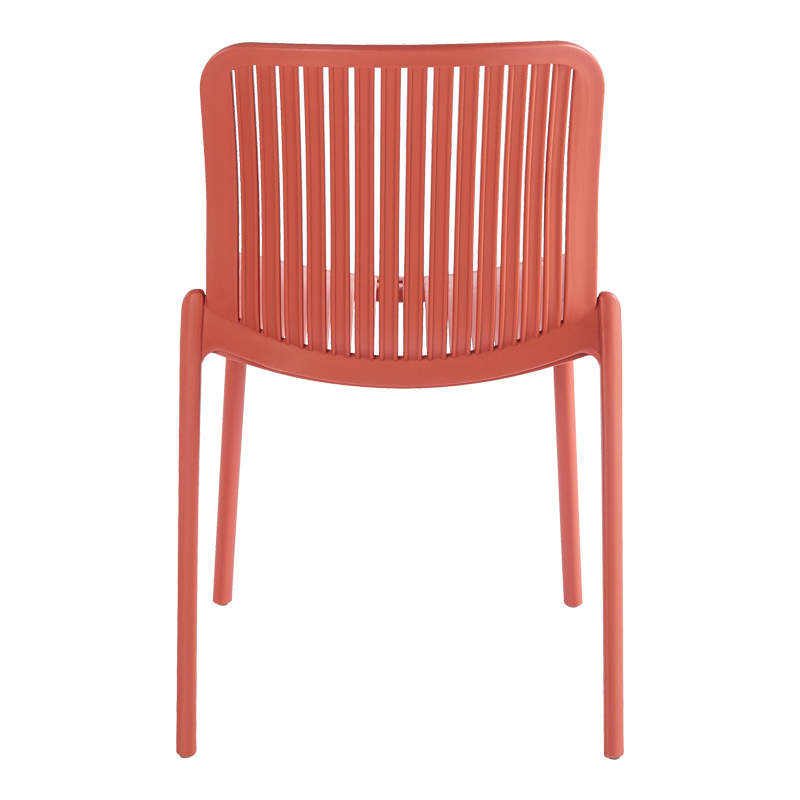 Karrige e palosshme Teragi pakoworld pp me mbrojtje UV terrakote 58x43.5x82cm