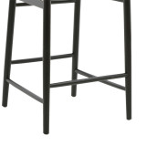 Stol bari Wishbone pakoworld dru ahu i zi-litar natyral 53x54x107cm