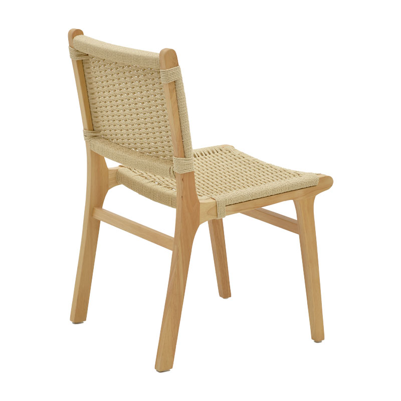 Karrige Julien pakoworld dru gome natyral-litar natyral 61x54x85cm