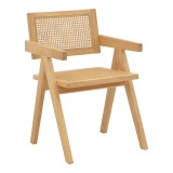 Fotel Winslow pakoworld dru gome natyral 52x59x79cm