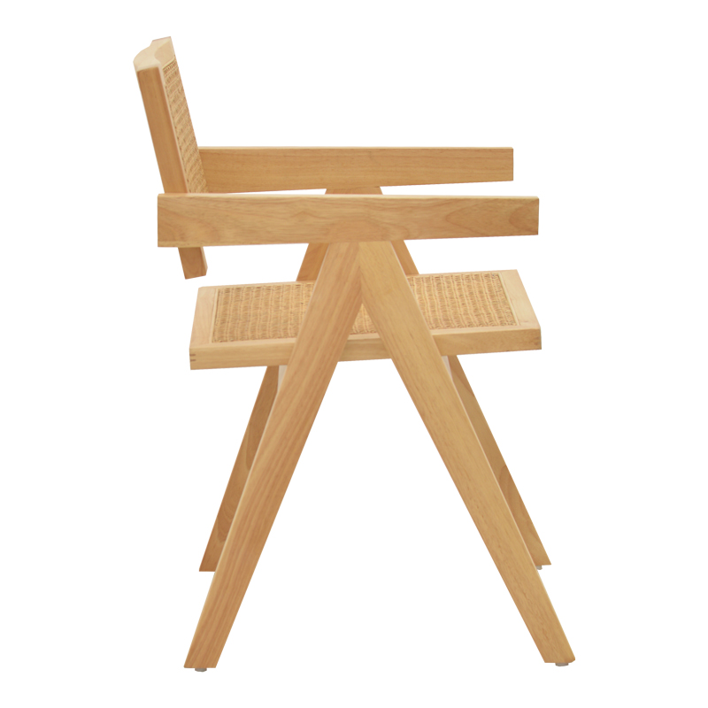 Fotel Winslow pakoworld dru gome natyral 52x59x79cm