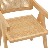 Fotel Winslow pakoworld dru gome natyral 52x59x79cm