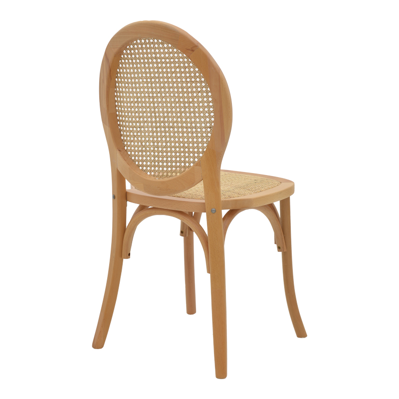 Karrige e palosshme Camil pakoworld dru ahu natyral-rattan natyral 45x50x94cm