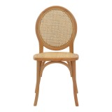 Karrige e palosshme Camil pakoworld dru ahu natyral-rattan natyral 45x50x94cm
