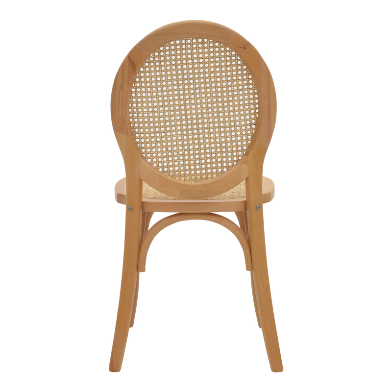 Karrige e palosshme Camil pakoworld dru ahu natyral-rattan natyral 45x50x94cm