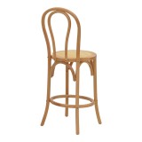 Stol bari Thonet pakoworld dru ahu natyral 41x50x105cm