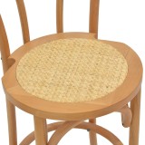 Stol bari Thonet pakoworld dru ahu natyral 41x50x105cm