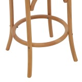 Stol bari Thonet pakoworld dru ahu natyral 41x50x105cm