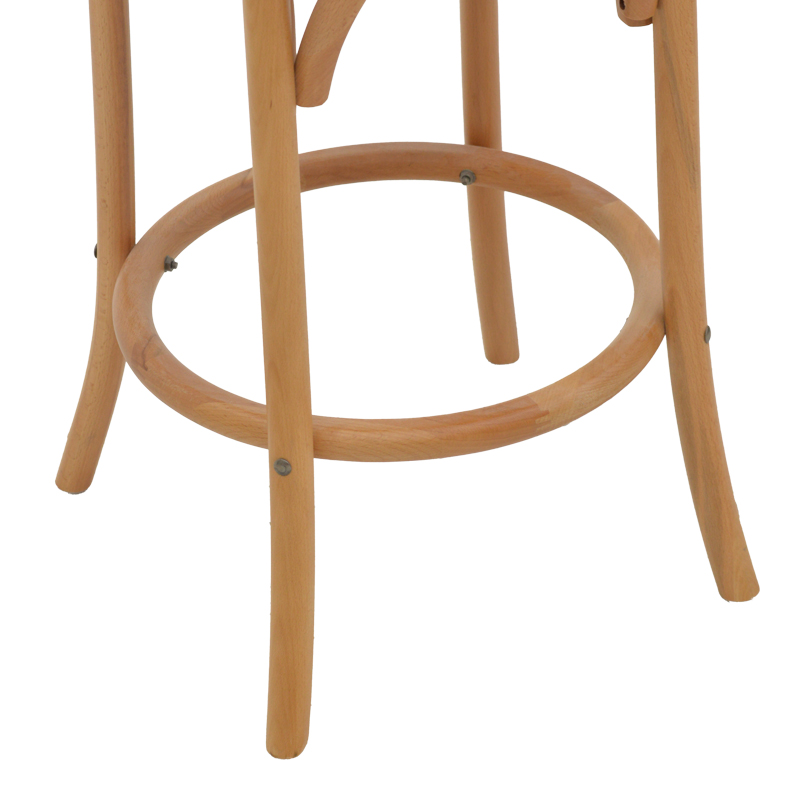 Stol bari Thonet pakoworld dru ahu natyral 41x50x105cm