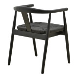 Fotel Gernine pakoworld dru masiv ahu i zi me litar 56x49x73cm
