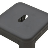 Stol Utopia pakoworld metal i zi mat 30x30x45cm