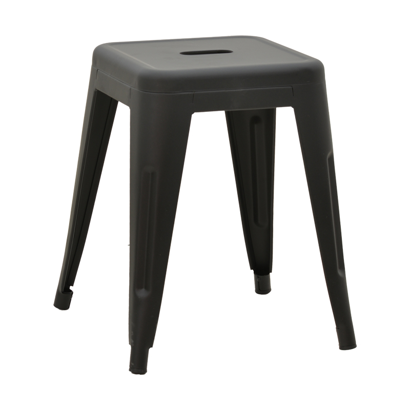 Stol Utopia pakoworld metal i zi mat 30x30x45cm