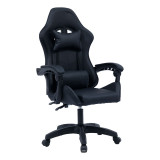 Karrige zyre Gaming William pakoworld PU e zezë