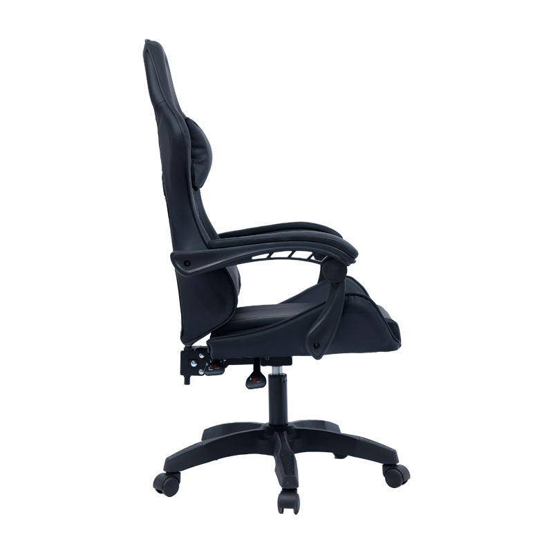 Karrige zyre Gaming William pakoworld PU e zezë
