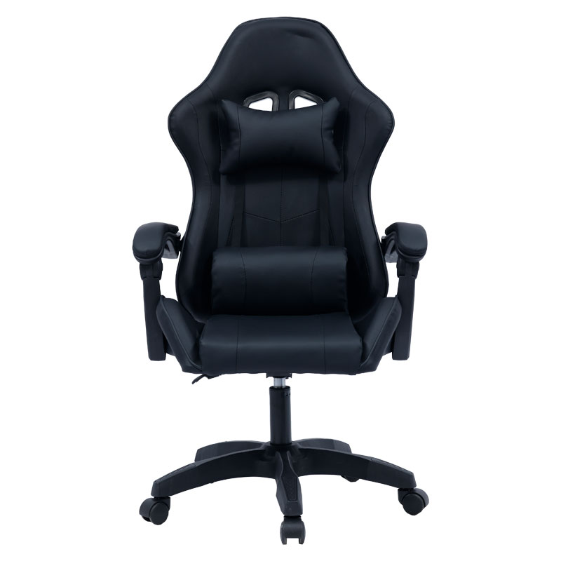 Karrige zyre Gaming William pakoworld PU e zezë