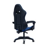Karrige zyre lojërash William pakoworld PU i zi-blu