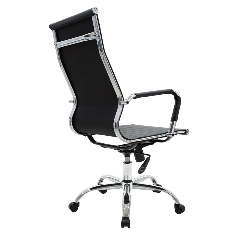 Karrige zyre menaxheri Valter pakoworld PU e zezë 55.5x58x108cm