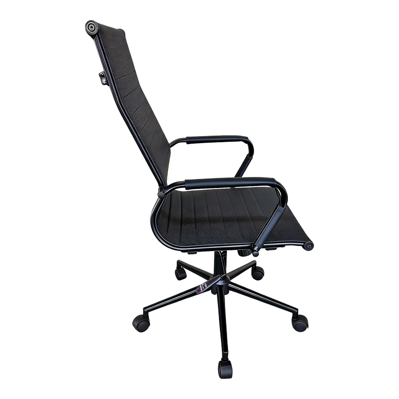 Karrige zyre menaxheri Valter pakoworld PU e zezë 55.5x58x108cm
