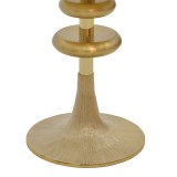 Tavolinë anësore Trego I Inart metal ari-i bardhë D33x42cm