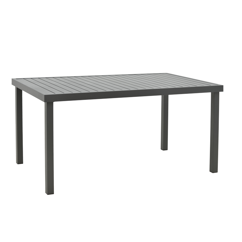 Set ngrënie Azelie-Kliton pakoworld set me 7 pëlhurë anthracite-alumin anthracite 150x80x74cm