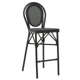 Karrige bari Dezyan pakoworld alumin i zi-tekstil i zi 41.5x53.5x116cm