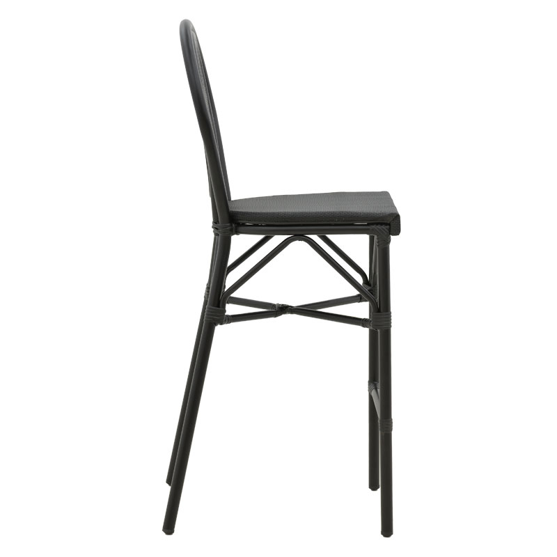Karrige bari Dezyan pakoworld alumin i zi-tekstil i zi 41.5x53.5x116cm