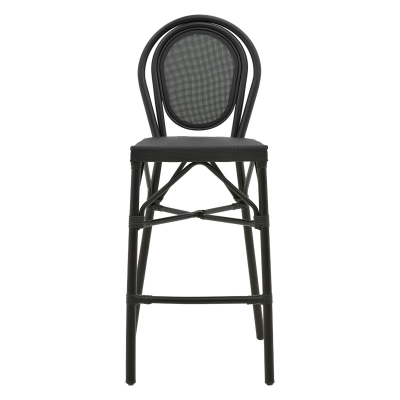 Karrige bari Dezyan pakoworld alumin i zi-tekstil i zi 41.5x53.5x116cm