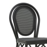 Karrige bari Dezyan pakoworld alumin i zi-tekstil i zi 41.5x53.5x116cm