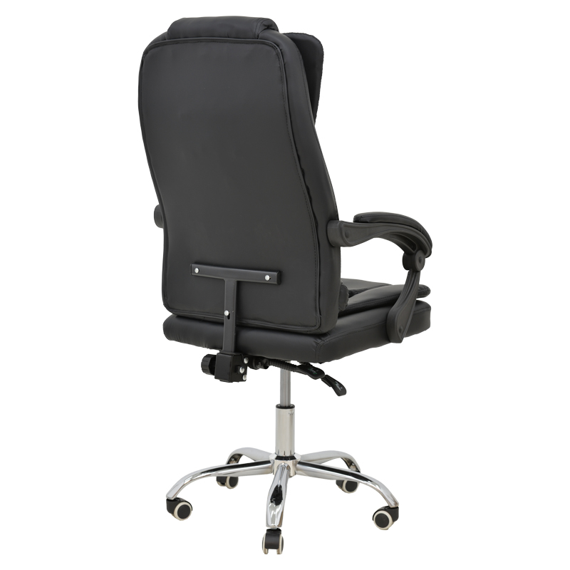 Karrige zyre menaxheri Toronsi pakoworld pu e zezë 60x68x128cm
