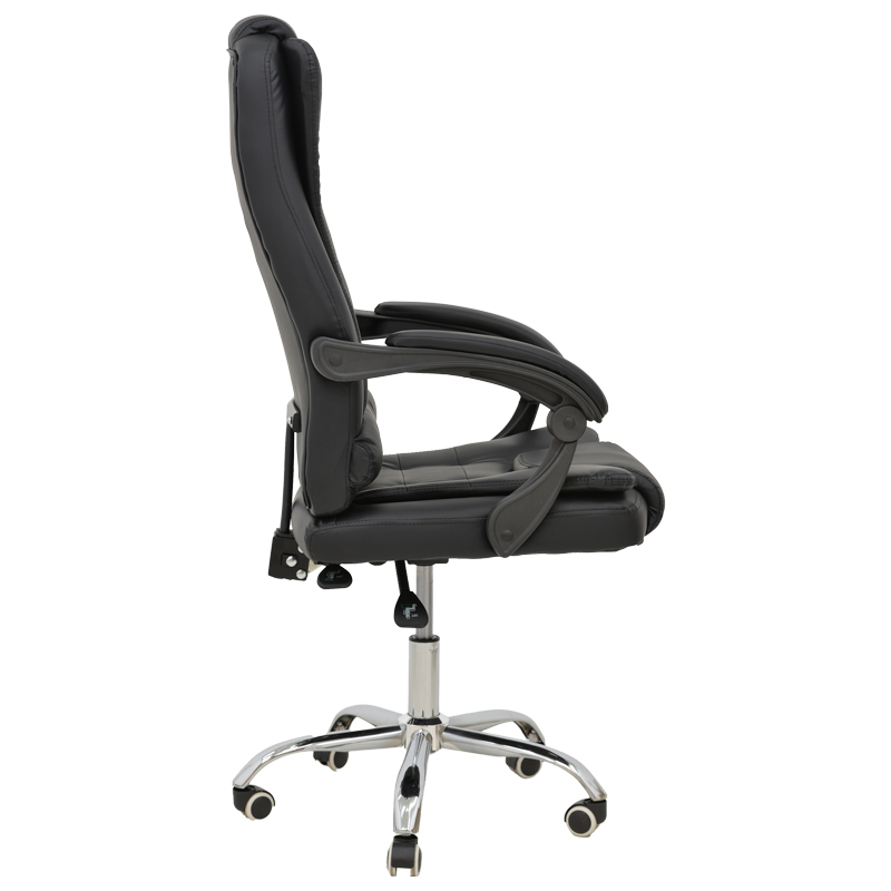 Karrige zyre menaxheri Toronsi pakoworld pu e zezë 60x68x128cm