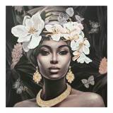 Art muri me kanavacë Beauty 3D Inart 80x3x80cm