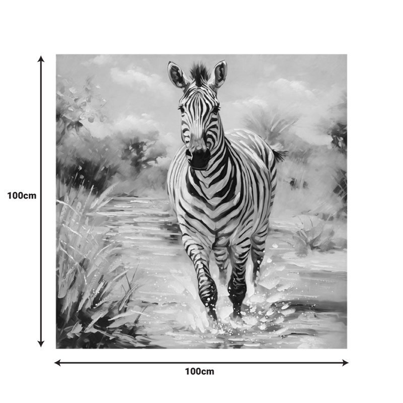 Pikturë kanavacë Zebrero Inart 100x3x100cm