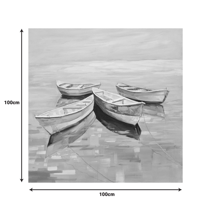 Pikturë në kanavacë Boatty Inart 100x3x100cm